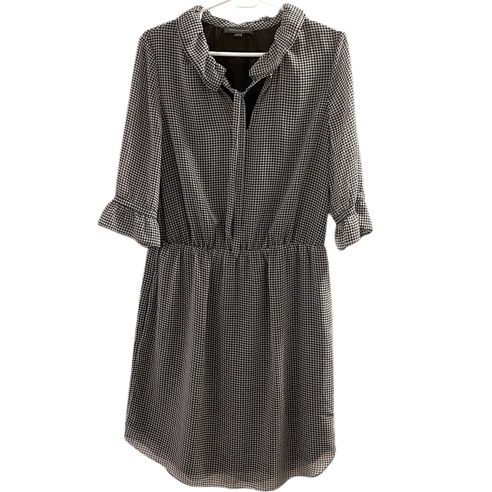 Banana Republic Check pattern dress